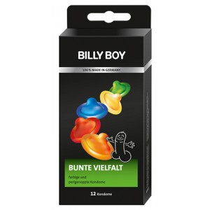 Billy Boy - Colorful variety - 12 Condoms Billy Boy - Colorful variety - 12 Condoms