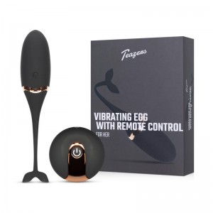 Luxurious Vibrating Egg w/ Remote Control - Black Luxurious Vibrating Egg w/ Remote Control - Black