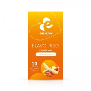 EasyGlide - Flavored Condoms - 10 pieces EasyGlide - Flavored Condoms - 10 pieces
