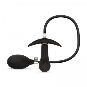 Anal Collection - Inflatable Butt Plug with Pump 8 cm - Black Anal Collection - Inflatable Butt Plug with Pump 8 cm - Black