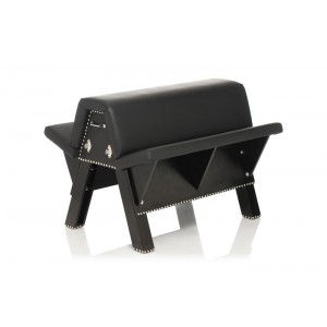 Bareback Submission Horse Bondage Bench - Black Bareback Submission Horse Bondage Bench - Black