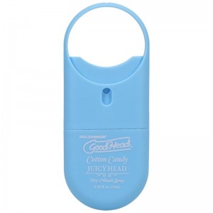 Doc Johnson - GoodHead Juicy Head Dry Mouth Spray ToGo - Cotton Candy - 9 m