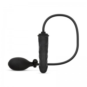 Anal Collection - Inflatable Dildo with Pump 14,5 cm - Black Anal Collection - Inflatable Dildo with Pump 14,5 cm - Black