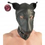 Ādas imitācijas suņa maska fetish collection