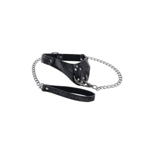 SPORTSHEETS VELVET NOIR COLLAR & LEASH SPORTSHEETS VELVET NOIR COLLAR & LEASH