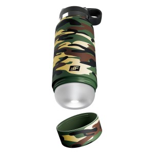 PDX PLUS FAP FLASK - HAPPY CAMPER DISCREET STROKER CLEAR PDX PLUS FAP FLASK - HAPPY CAMPER DISCREET STROKER CLEAR