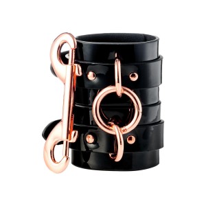 KINKY DIVA WRIST CUFFS BLACK