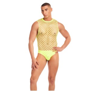 RAINBOW PARTY FULL EFFECT 2 PCS SET YELLOW, S/M