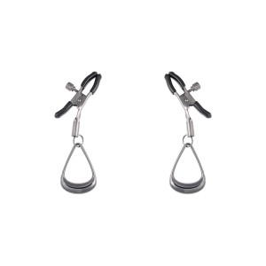 SPORTSHEETS VELVET NOIR TUGGABLE NIPPLE CLAMPS