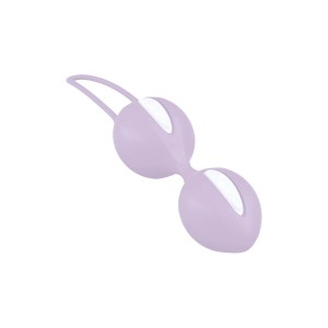 FUN FACTORY SMARTBALLS DUO WHITE&PASTEL LILAC