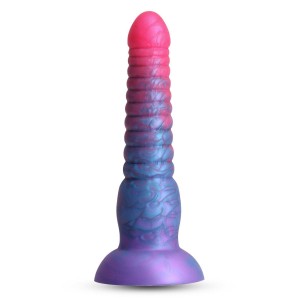 COLOURS STACKED 6 INCH DILDO PINK/BLUE