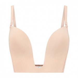 Bye Bra - Ultra Plunge Bra Beige S