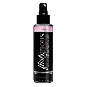 SENSUVA FLIRTATIOUS BODY MIST VANILLA, SUGAR, AND SWEET PEA 125ML