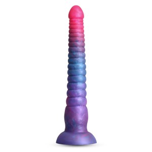 COLOURS STACKED 9 INCH DILDO PINK/BLUE COLOURS STACKED 9 INCH DILDO PINK/BLUE