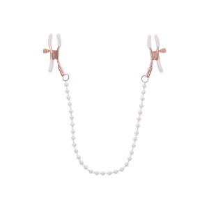 PEACHES ‘N CREAME PEARL NIPPLE CLAMPS