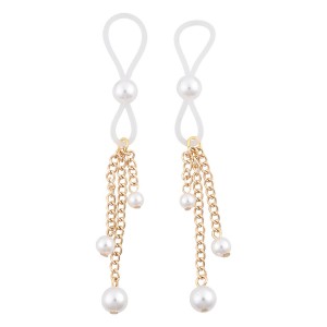 SEX AND MISCHIEF PEARL NIPPLE TIES