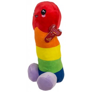 Plush Penis Rainbow 30 cm