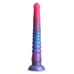 COLOURS STACKED 12 INCH DILDO PINK/BLUE COLOURS STACKED 12 INCH DILDO PINK/BLUE
