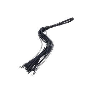 SPORTSHEETS VELVET NOIR CHAIN FLOGGER