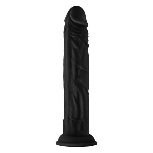SHAFT MODEL J 9.5 INCH LIQUID SILICONE DONG BLACK
