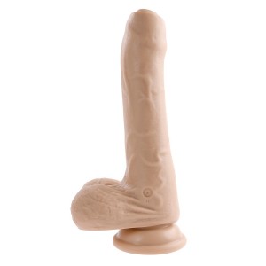 EVOLVED PEEK A BOO VIBRATING DILDO 8 INCH LIGHT EVOLVED PEEK A BOO VIBRATING DILDO 8 INCH LIGHT