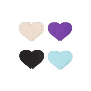 PRETTY PASTIES HEART I ASSORTED 4 PAIR