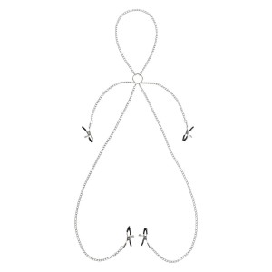 VIRGITE NIPPLE CLAMPS WITH DOUBLE CHAIN