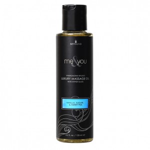 Sensuva - Me & You Vanilla, Sugar & Sweet Pea Massage Oil 125 ml