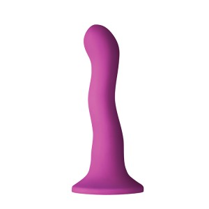 Dildo Dabiskā forma 15.2cm Violets COLOURS WAVE