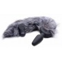 Vibrating Anal Plug With Tail - Fox