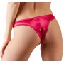 Biksītes ar šķēlumu un pērlītēm xl sarkanas cottelli collection lingerie
