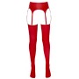 Suspender belt red s/m