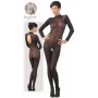 Catsuit with lace collar m/l