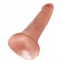Reālistiks dildo 14cm ø3.8cm king cock tan