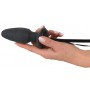 Piepūšams stimulators vibrators fanny hill´s butt plug black