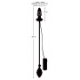 Piepūšams stimulators vibrators fanny hill´s butt plug black