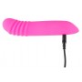 Vibrators mini rozā krāsā 7 režīmi arī anālajam seksam 15cm