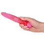 Anālais vibrators jelly anal pink