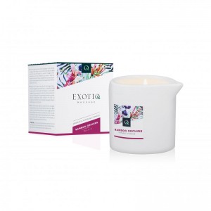 Exotiq Massage Candle Bamboe Orchideeën - 60g
