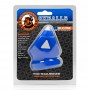 Oxballs - tri-squeeze cocksling & ballstretcher cobalt ice