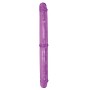 Dubultais dildo violēts 33cm twinzer dong