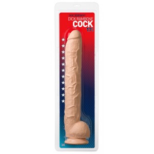 Klasiskais dildo 42cm ādas krāsa dick rambone cock
