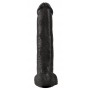 King cock 15" cock w balls dar