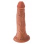Reālistiks dildo 14cm ø3.8cm king cock tan