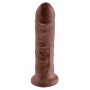 King cock 8" cock brown