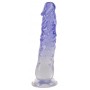 Caurspīdīgs dildo - crystal clear 22.5 cm