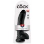 Kc 9" cock with balls dark