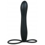 Īpašais dildo 15cm melns anal special silicone