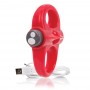 The screaming o - charged yoga vibe ring red