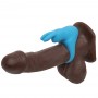 happy rabbit - rechargeable vibrating rabbit cock ring purple